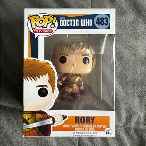 NEW Rory Doctor Who 483 Vinyl Figure Pop Television